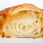 Layers and layers of flaky croissant