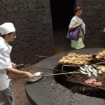 Barbecue tips – Cook food over an active volcano