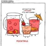 Mocktails are so catty! Wordless Wednesday
